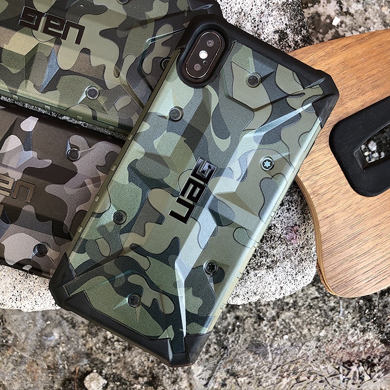 UAG Ốp Điện Thoại Chống Sốc Họa Tiết Rằn Ri Cho Iphone X / XR / XS XS MAX 7 / 8Plus