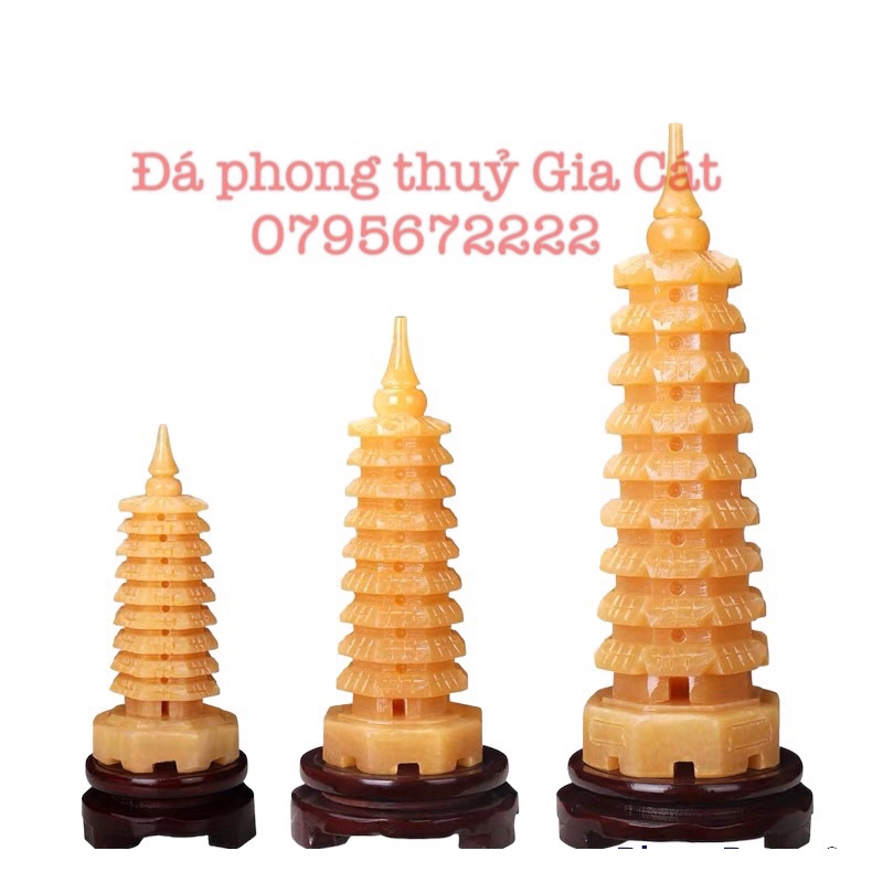 Tháp văn xương ngọc hoàng long dày đẹp kiểm định ~30cm