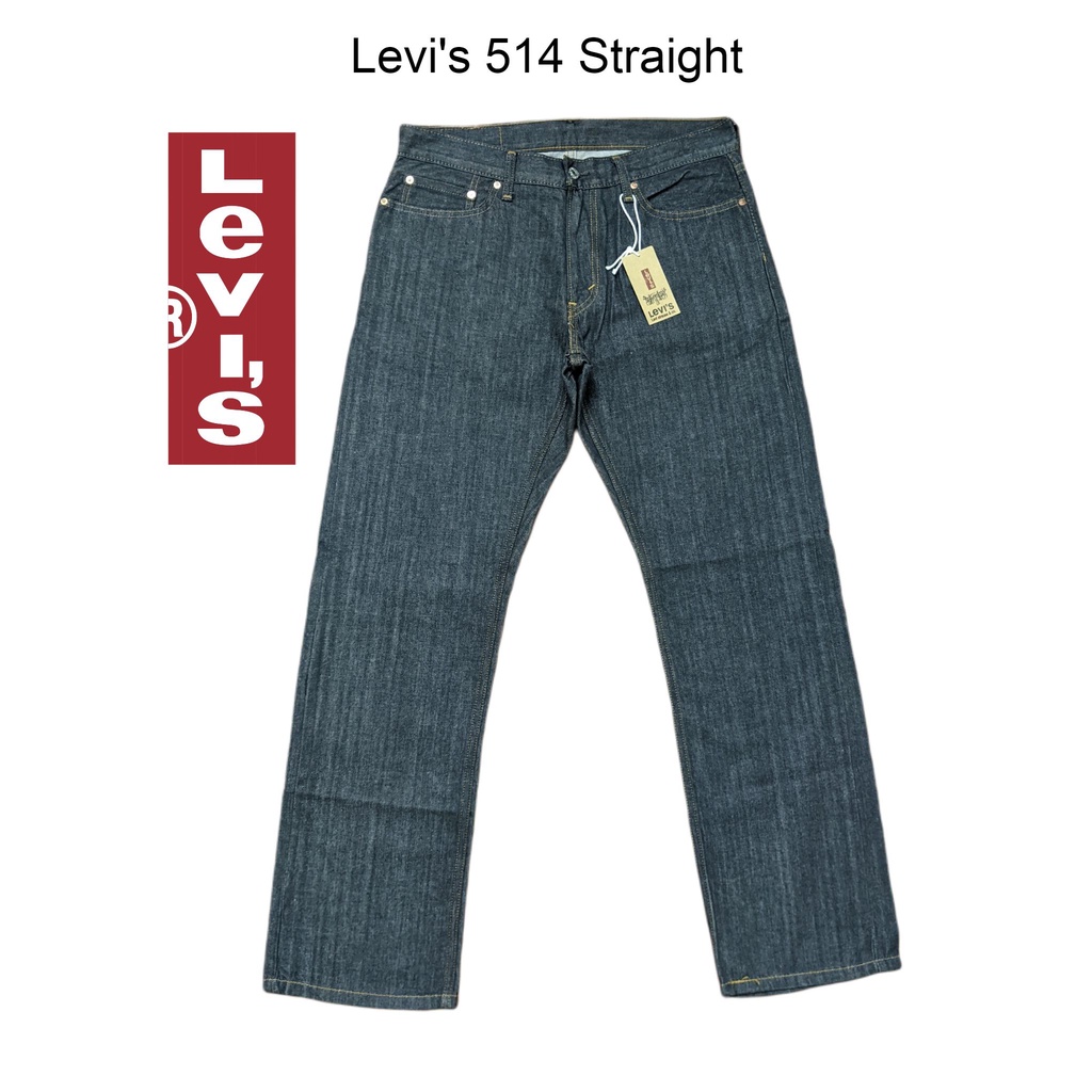 Quần jeans nam levi's 514 Straight W34x32 Hàng Hiệu