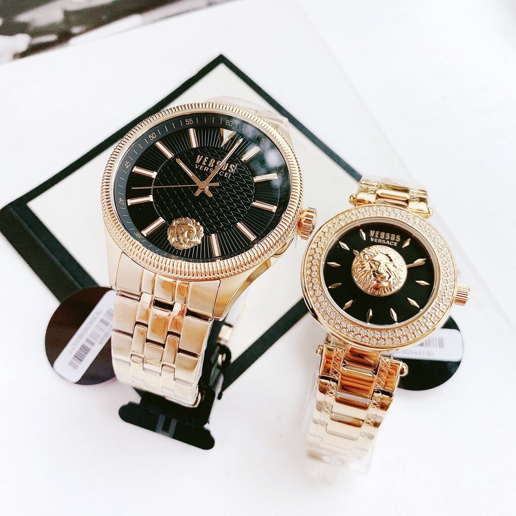 Đồng hồ đôi nam nữ dây thép Versus By Versace VSPHI3020 Và VSP641518