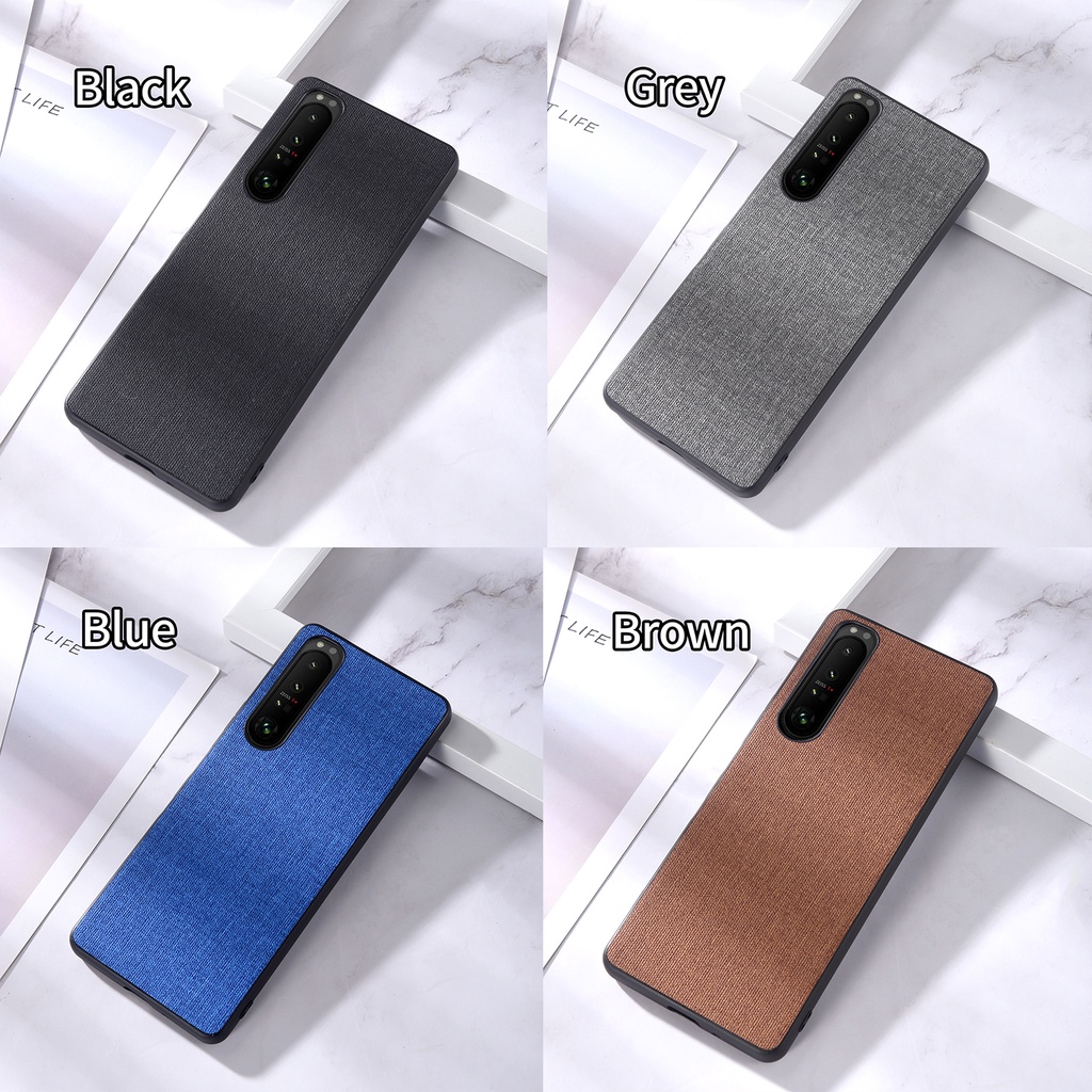 Ốp Điện Thoại Vải Siêu Mỏng Cho Sony Xperia 10 IV ACE III