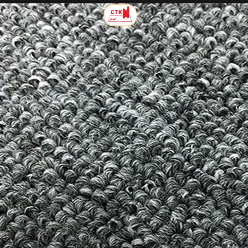 Tấm lót chân chống xe máy mặt len, đế bố 40cm x 20cm