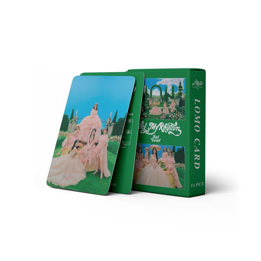 Red Velvet Album Birthday Photocard The ReVe Festival 2022  Lomo Card 54pcs/box