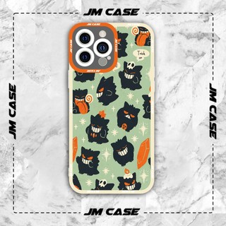 Ốp lưng iphone samsung xiaomi oppo cạnh vuông JMCase Halloween Anime Manga Pokemon