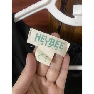 Đầm voan đen Heybee đuôi cá size S