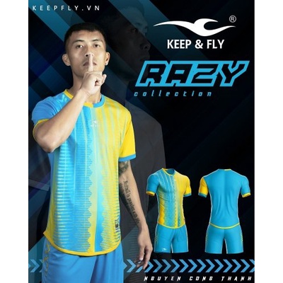 Áo Đá Banh Không Logo Nam Nữ KeepFly Razy - Áo Bóng Đá Nhiều Màu Vải Thun Cao Cấp