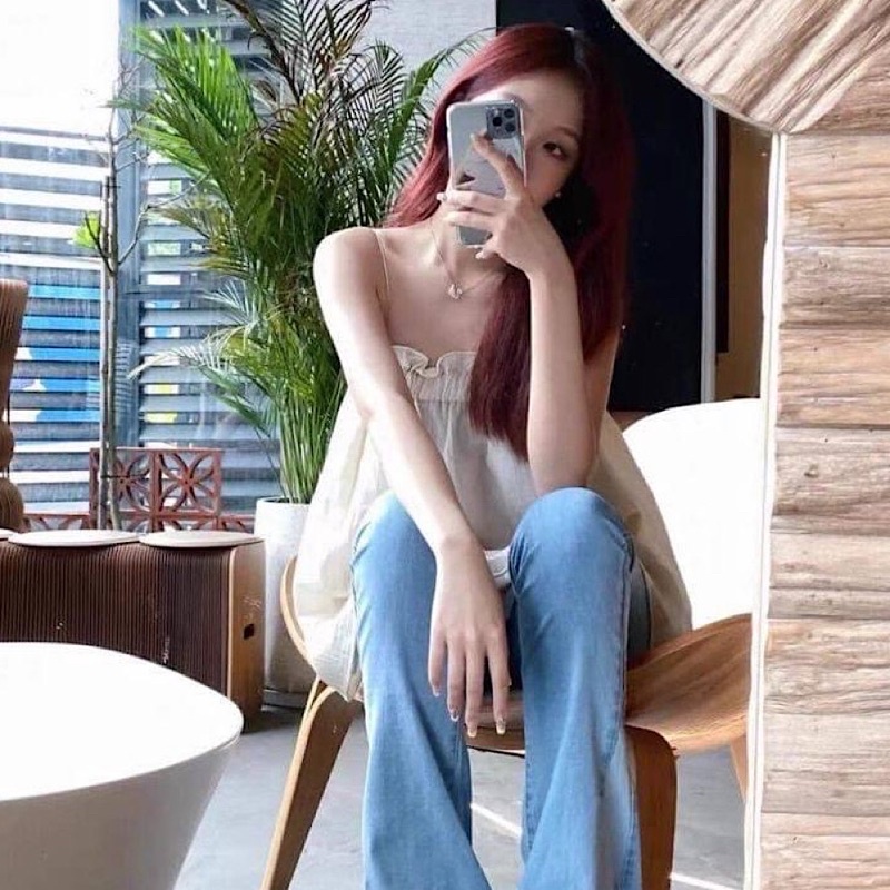 Áo Hai Dây Nhún Bèo Mango