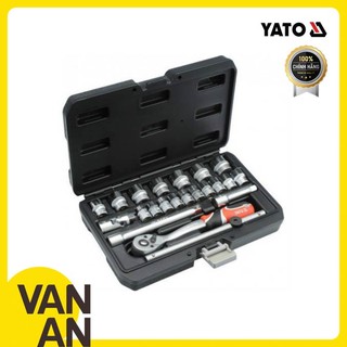 22pcs bộ tuýp tổng hợp tay vặn 3/8" yt-38561