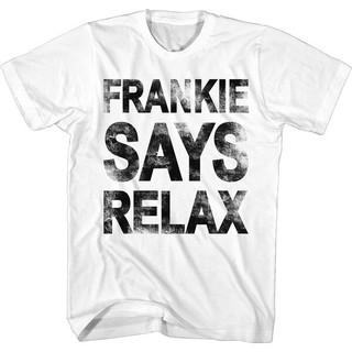 Áo nam Frankie Says Relax Áo thun trắng
