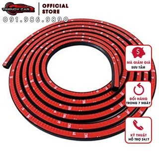 Combo 10 mét gioăng chống ồn ô tô, ron cửa cao su nẹp cửa chống ồn chữ D, P, Z, B dán cửa, nắp cốp giá tốt