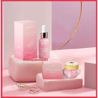 Combo chống thâm làm hồng nhũ hoa _vùng kín _ nách LOVELY PINK Quyên lara