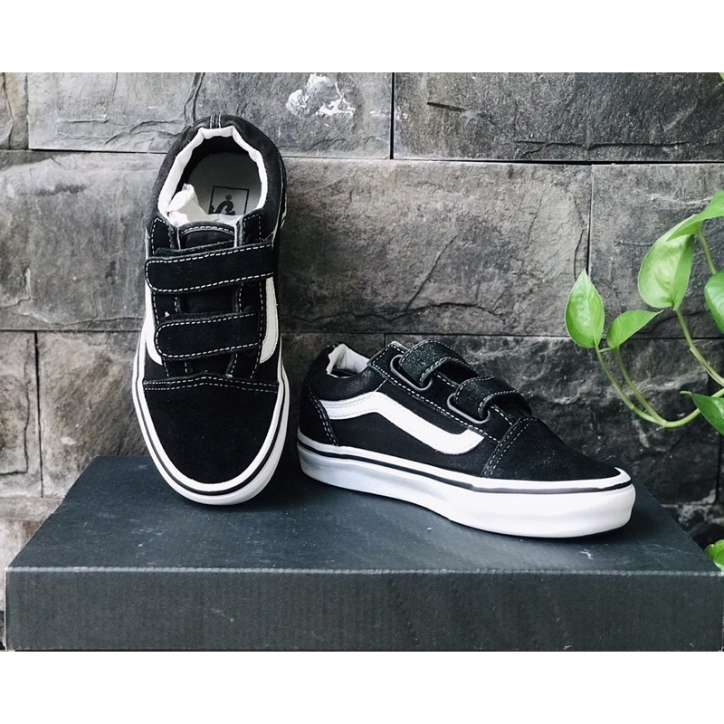 Giày Vans kids quai dán- size 30,5