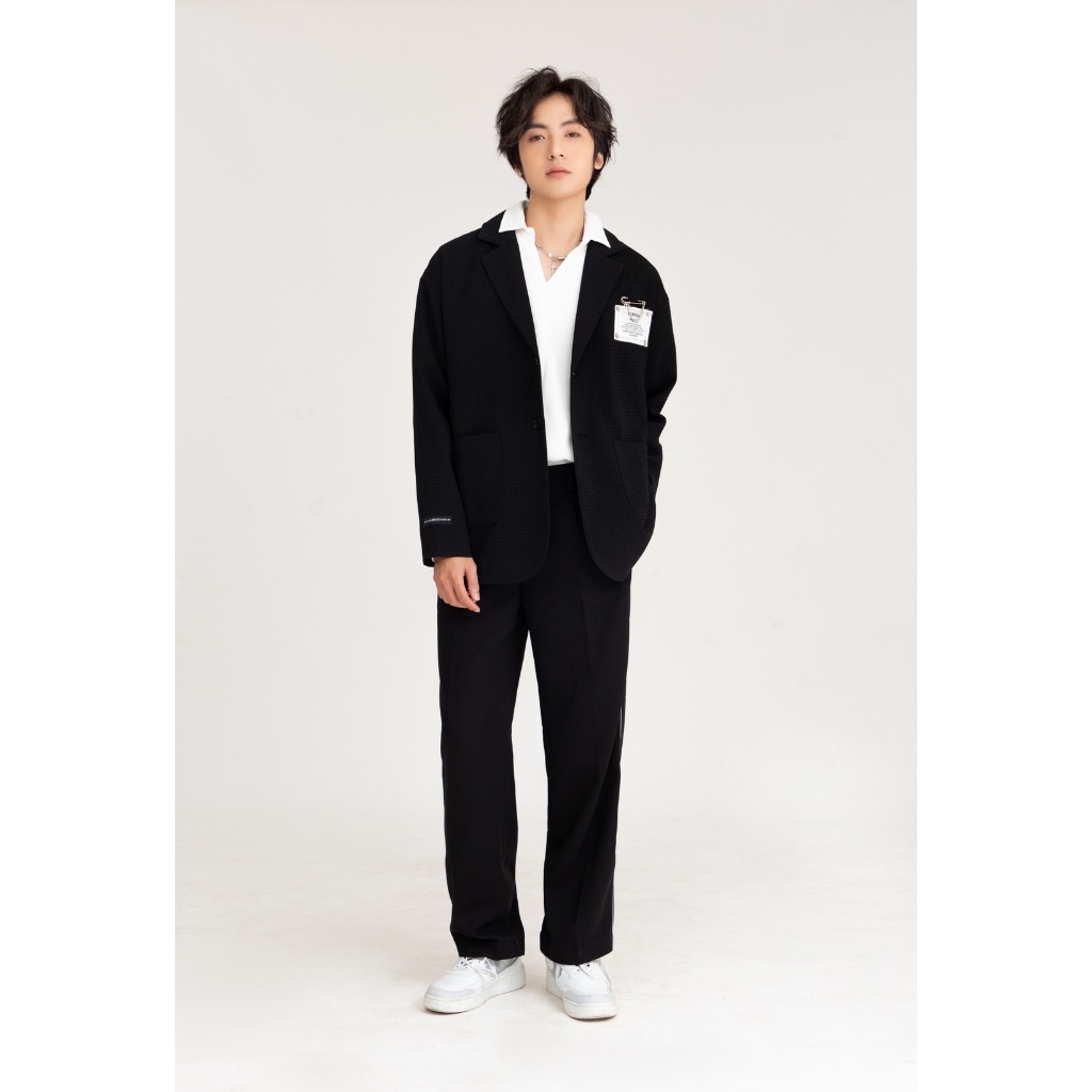 Áo Blazer Dài Tay Nam MANDO Kèm Phụ Kiện Kiểu Dáng Unisex Trẻ Trung Thời Trang Hàn Quốc BLZ005 - BLZ004 | BigBuy360 - bigbuy360.vn