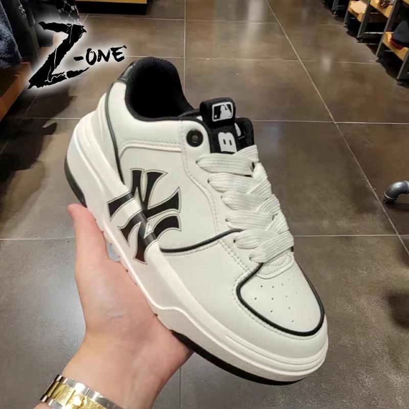 Giày Sneakers MLB NY Thời Trang Cá Tính Trẻ Trung Cho Nam Nữ