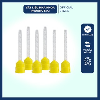 Đầu trộn vành khít, đầu trộn răng tạm vật liệu nha khoa silicon chuyên dụng