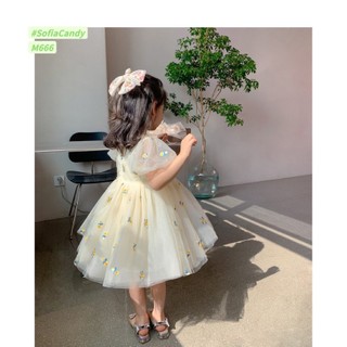 ĐẦM REN THÊU HOA SOFIA CANDY