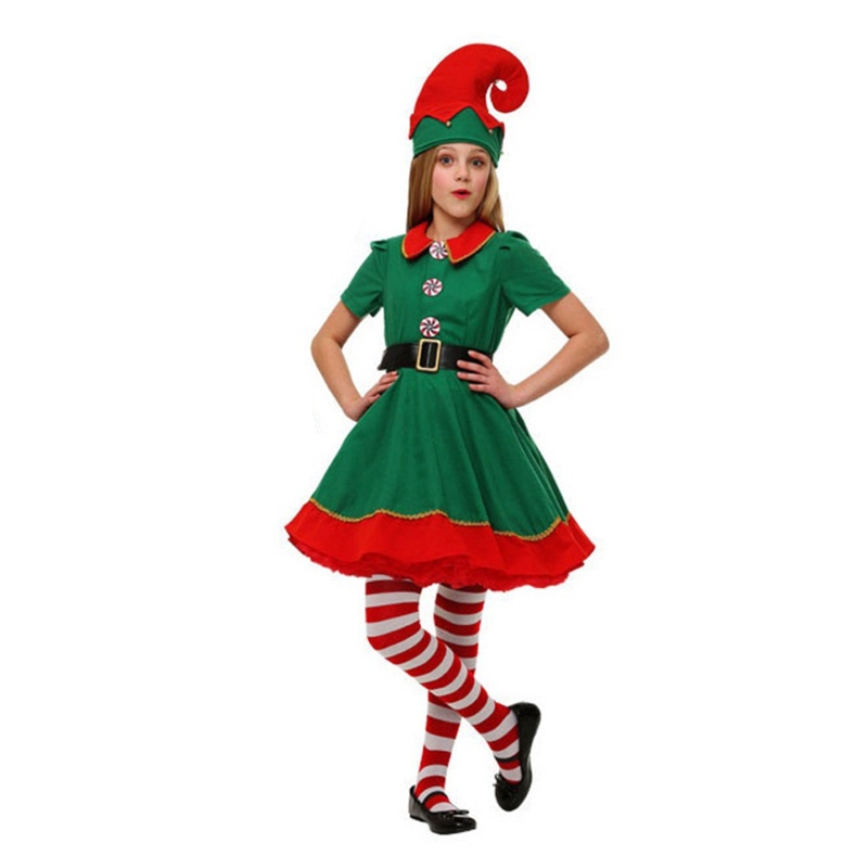 Bộ Đồ Hóa Trang Nhân Vật Elf Độc Đáo Cho Bé Trai Gái Dịp Giáng Sinh Năm Mới