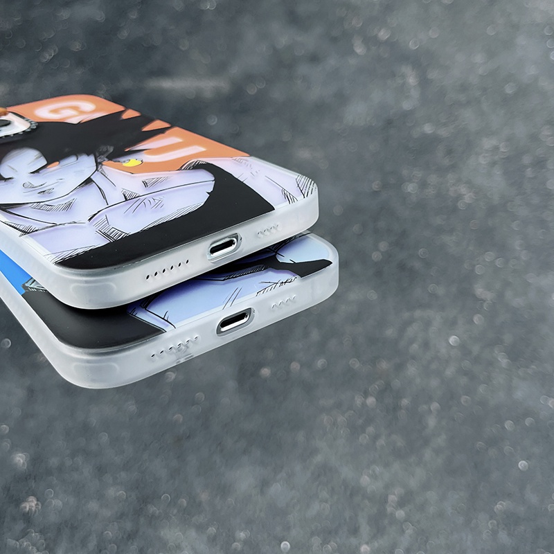 Ốp Điện Thoại imd Màu Nhám In Họa Tiết DRAGON BALL Cho iPhone 14 Pro 13 12 Pro Max 11