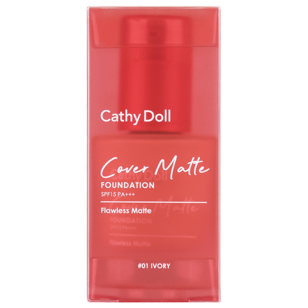 Kem Nền Mịn Lì Cathy Doll Cover Matte Foundation Spf 15 Pa +++ 30g