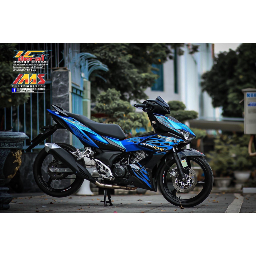 TEM RỜI Winner X mẫu lửa xanh GTR siêu hot - bền màu kháng nước