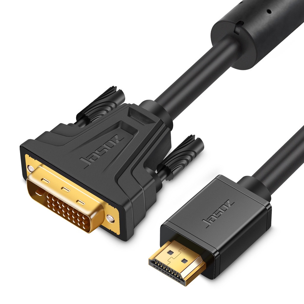 Cáp chuyển đổi HDMI sang DVI JASOZ A106 - Hàng chính hãng - Bảo hành 18 tháng