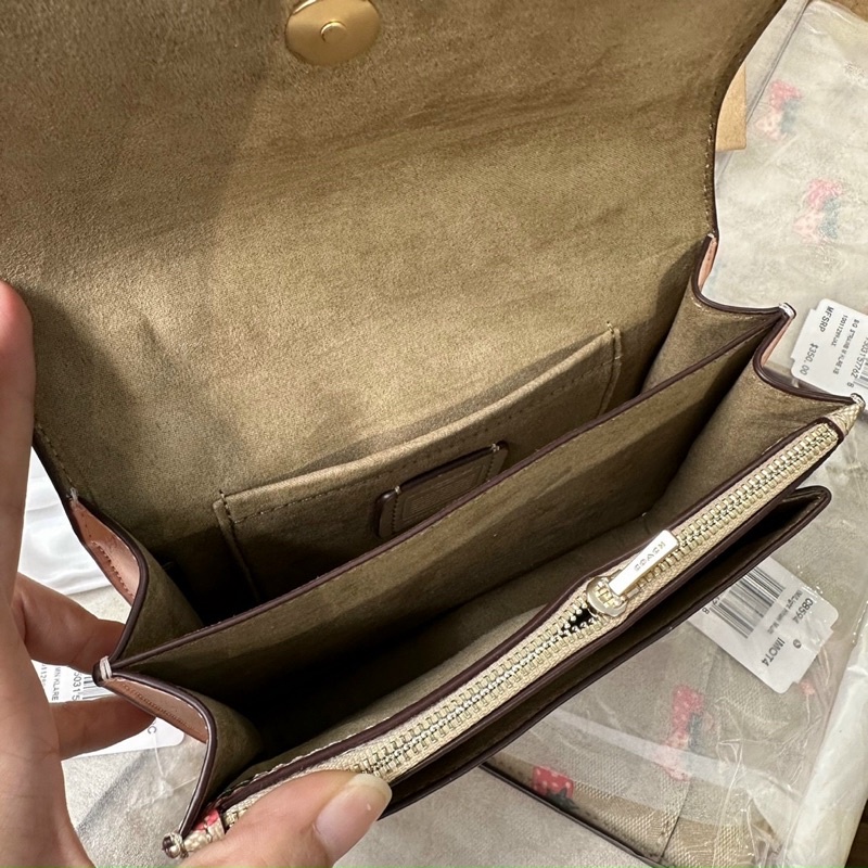 TÚI COẠCH MINI KLARE CROSSBODY  IN SIGNATURE CANVAS