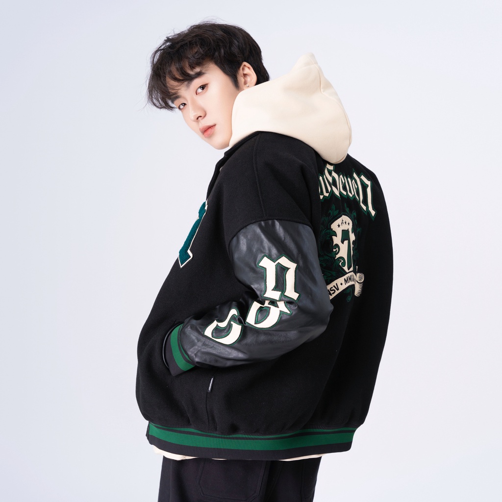 Áo Khoác Varsity Newseven Infinit Jacket