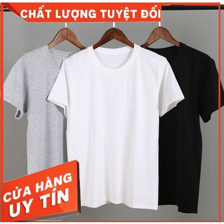 [hot] Áo thun nam nữ cổ tròn