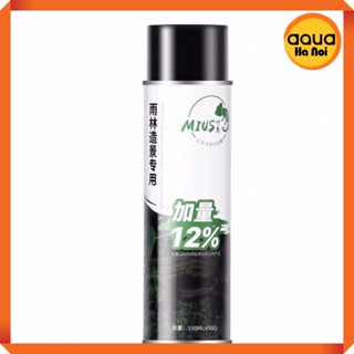 Keo xịt dán rêu Mius cho hồ thủy sinh bán cạn