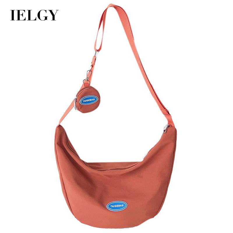 Túi Đeo Vai Bằng Vải canvas Thiết Kế Đơn Giản Phong Cách Nhật Bản Dành Cho Nữ