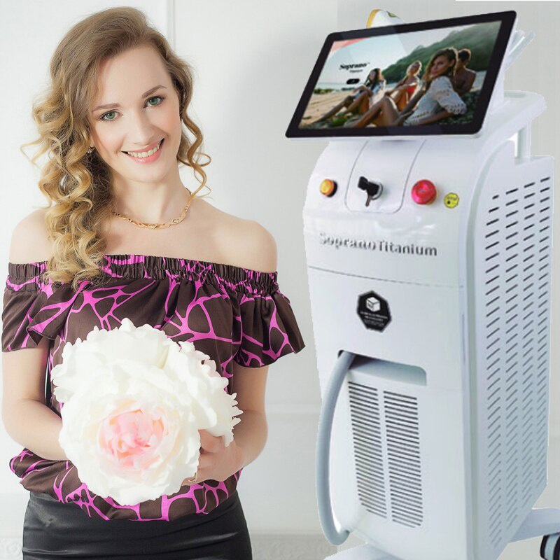 Máy triệt lông Supper Nano Titanium 1 tay cầm 50tr xung