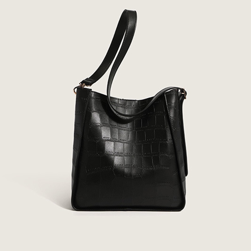 Túi Đeo Vai Họa Tiết Da Cá Sấu Sức Chứa Lớn Thời Trang Cho Nữ