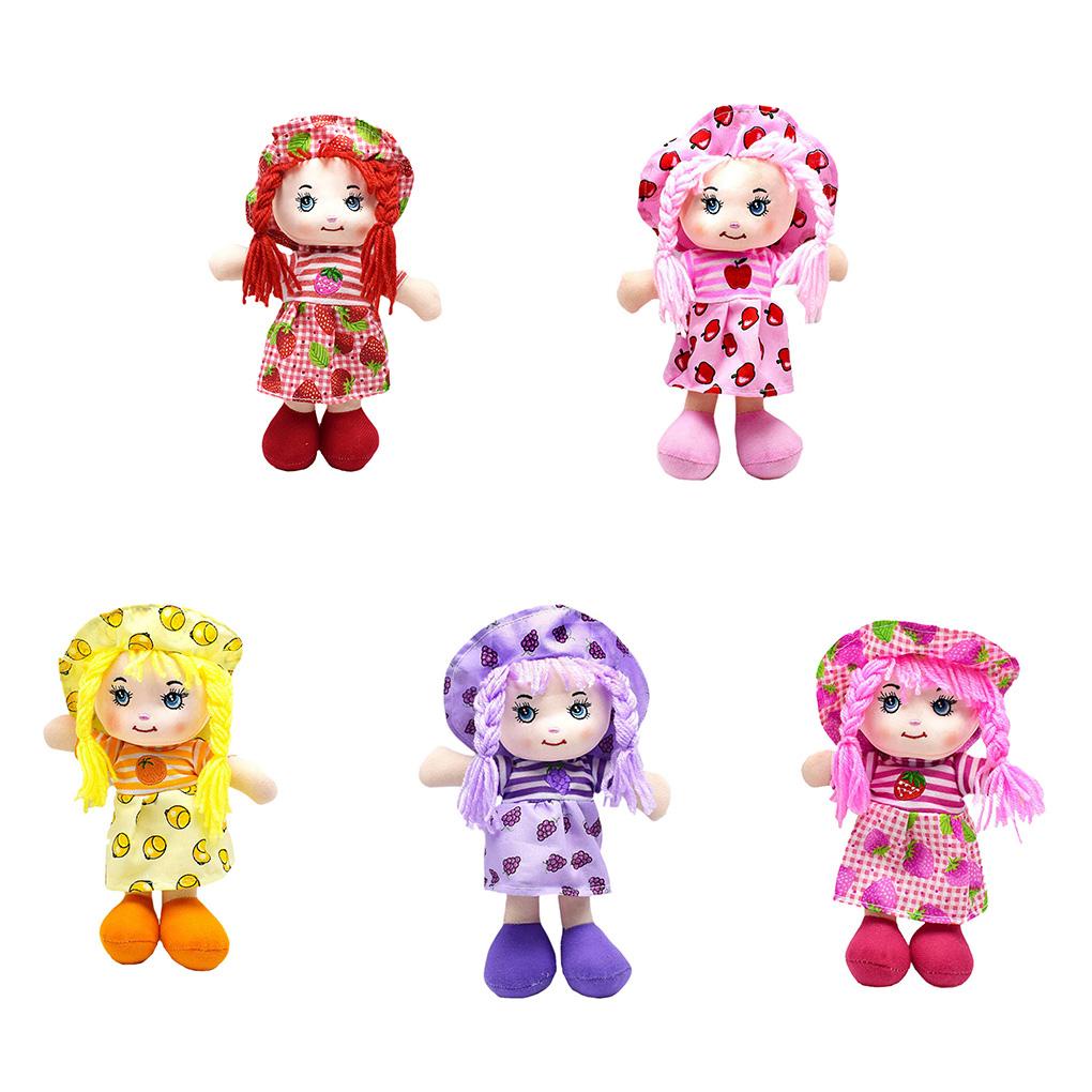 Búp Bê Nhồi Bông Hình Trái Cây Hoạt Hình Đáng Yêu 25CM