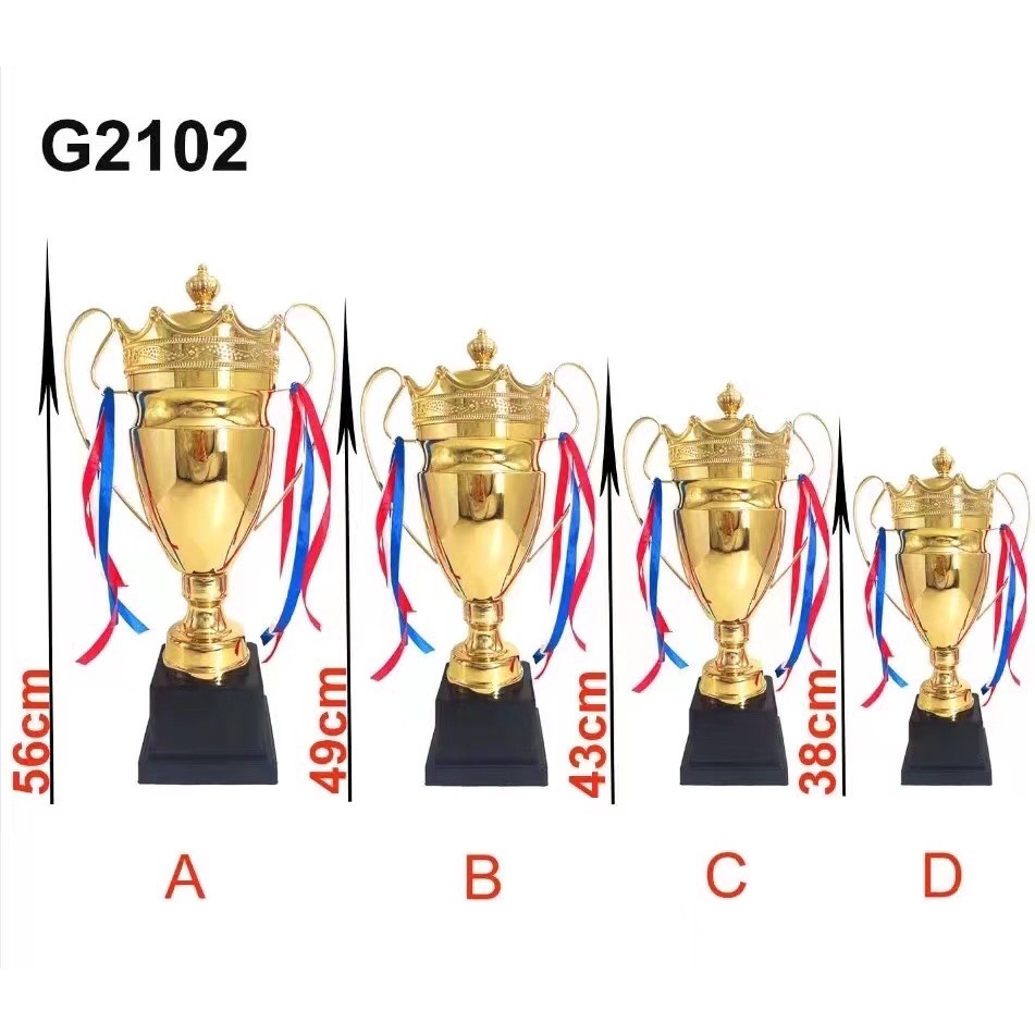 Cúp thể thao , cúp kim loại mạ vàng giá tốt