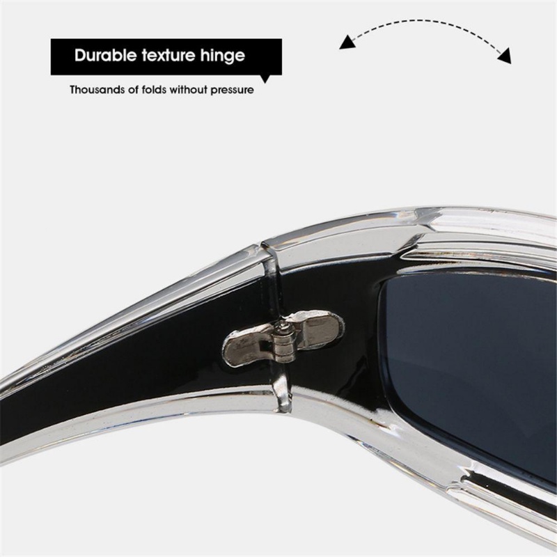 (KIQI-FASHION) COD Kính Chống Nắng Tia UV Y2K Phong Cách Thể Thao Thời Trang Cho Nam Và Nữ