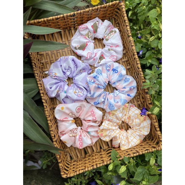 Cột tóc vải Scrunchies (R3)