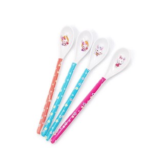 Muỗng Bột, Muỗng Gia Vị Cán Dài Melamine, Thìa cà phê melamine đầu tròn