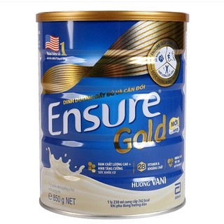 [Date mới- Tặng ly chia vạch ] Sữa Ensure Gold Lon 850g, lon 400g
