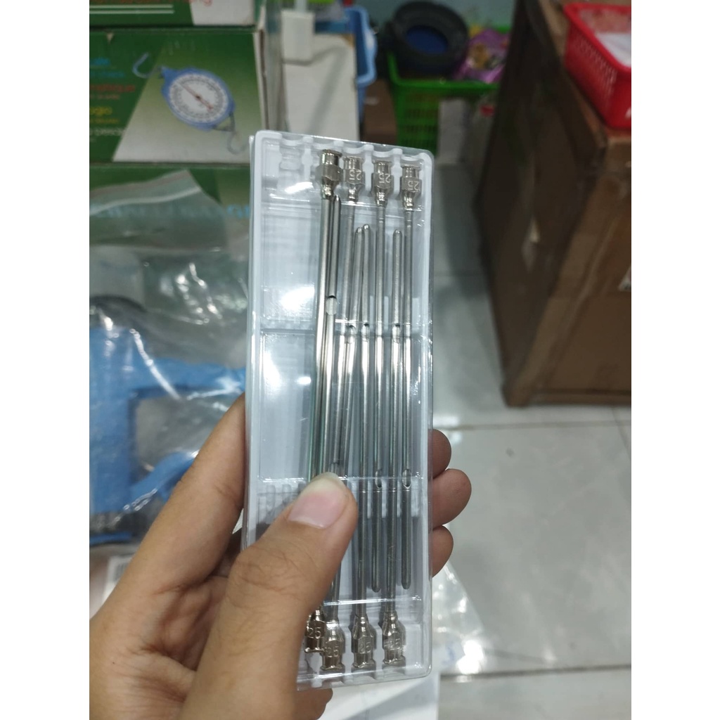 Kim thông vú bò sữa inox 10cm Trung Quốc