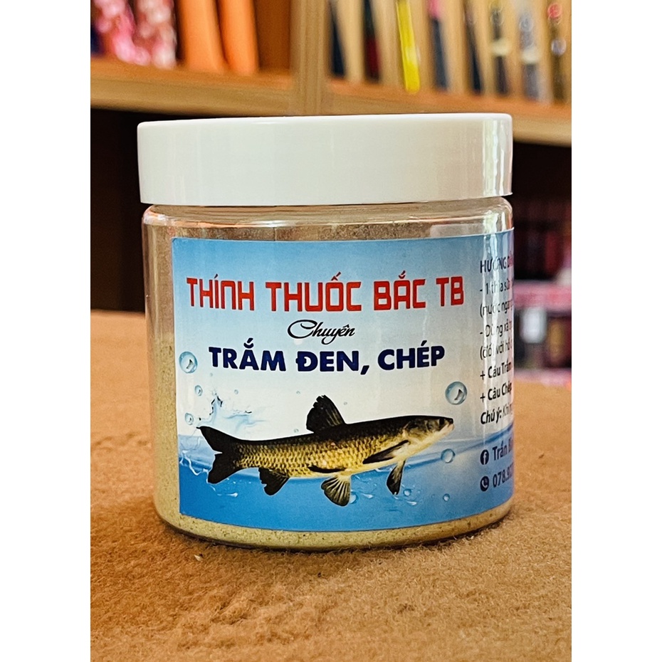 Thính Thuốc Bắc (mồi câu thuốc bắc, thính trắm đen)