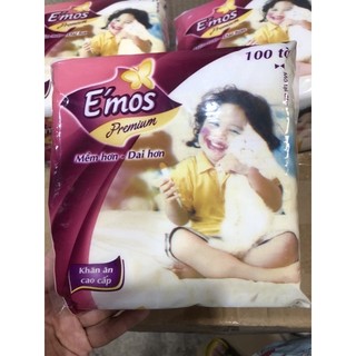 Giấy vuông e’mos 100 tờ