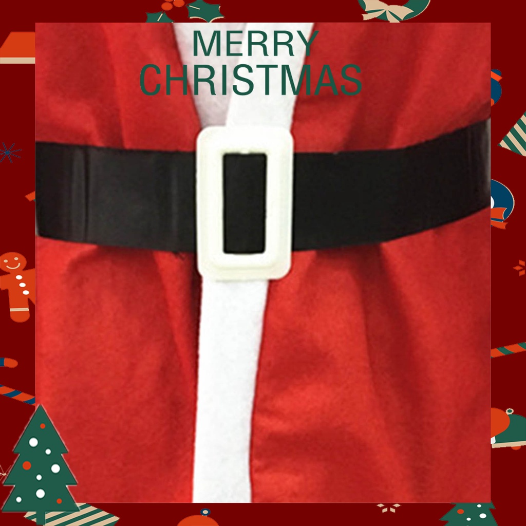Thắt Lưng Hóa Trang Ông Già Noel Bằng Nhựa Chống Mòn Dễ Điều Chỉnh Không Phai Màu