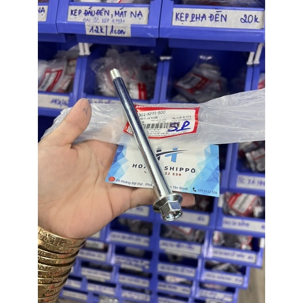 Trục bánh xe trước , cốt bánh trước supper dream