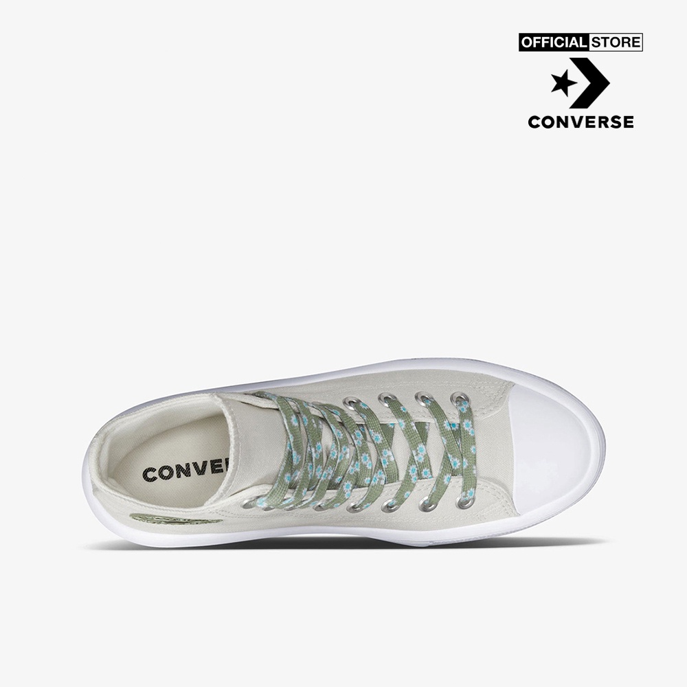 CONVERSE - Giày sneakers nữ cổ cao Chuck Taylor All Star Move A00838C-0NA0_NATURAL