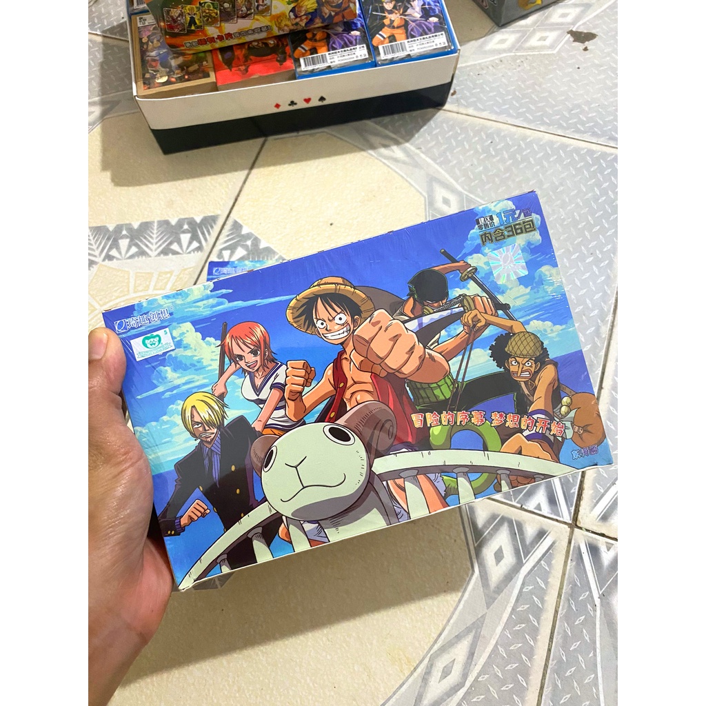 3 Mẫu Gói 5 Ảnh Thẻ Nhân Phẩm One Piece Pack Card In Hình Nhân Vật Anime Chính Hãng Toei Animation - Vua Hải Tặc