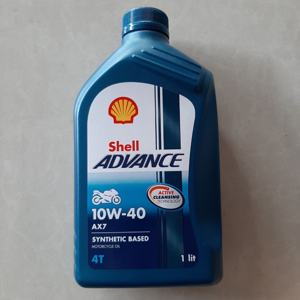 NHỚT XE SỐ SHELL ADVANCE AX7 10W40