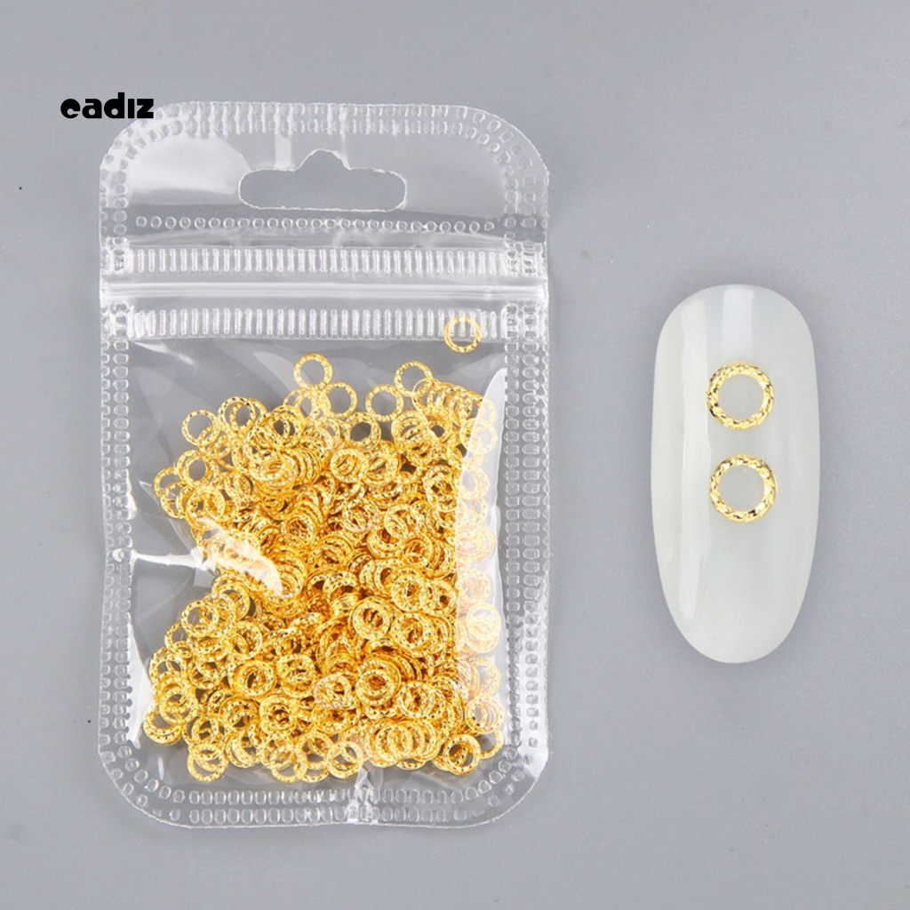 Set 500 Đinh Tán Kim Loại Nhiều Màu Sắc Dùng Trang Trí Móng Tay Nghệ Thuật