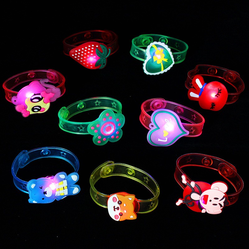 Vòng Đeo Tay Phát Sáng, Vòng Tay Đồ Chơi Cho Bé Có Đèn Led Cho Bé