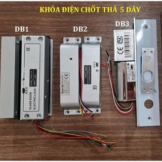 Khóa điện chốt thả loại 5 dây