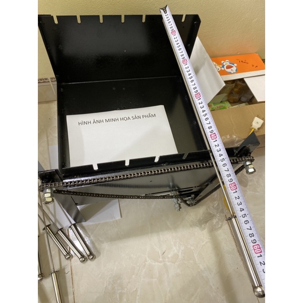 Xiên Nướng Thịt Quay Tự Động _ Chế Máy Nướng Mini Gia Đình